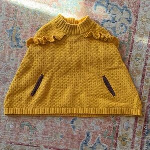 Janie and Jack Yellow Ruffled Sweater